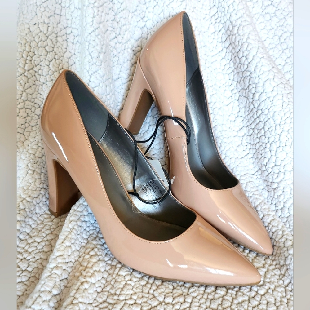 💋 NWT Beige Pointy Toe Pumps Size 9 - Worthington/JC Penney brand